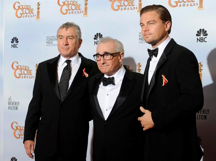Martin Scorsese, Robert De Niro y Leonardo DiCaprio/Primicias24