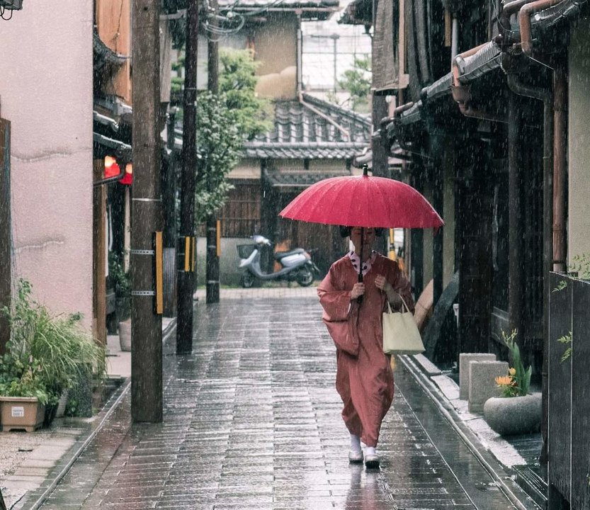 Lluvias en Japón