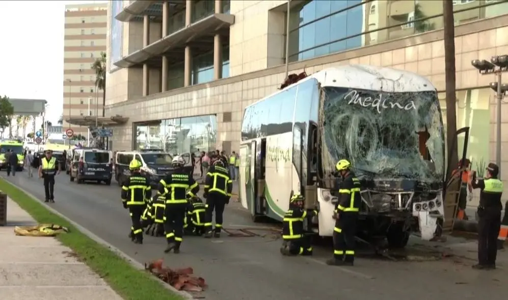 Accidente en Cádiz