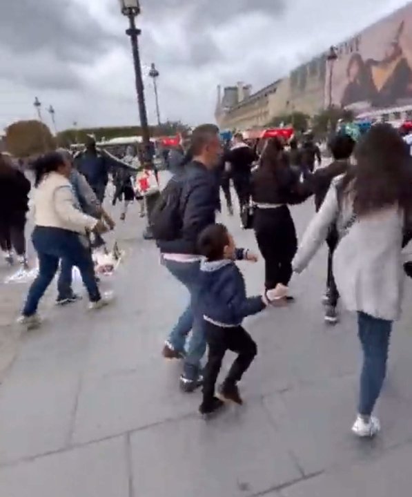 Captura de video en París
