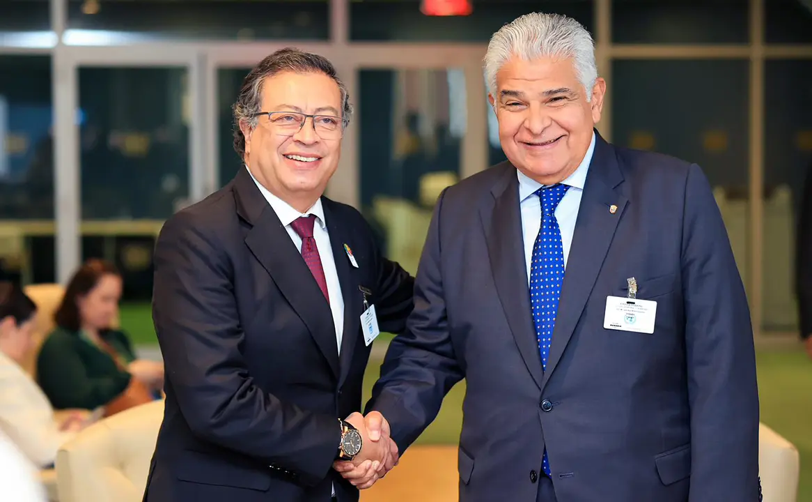 Gustavo Petro y José Quintero