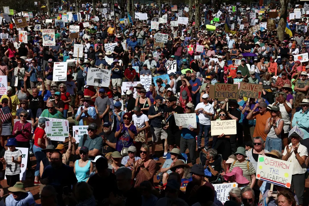 Manifestaciones contra Trump
