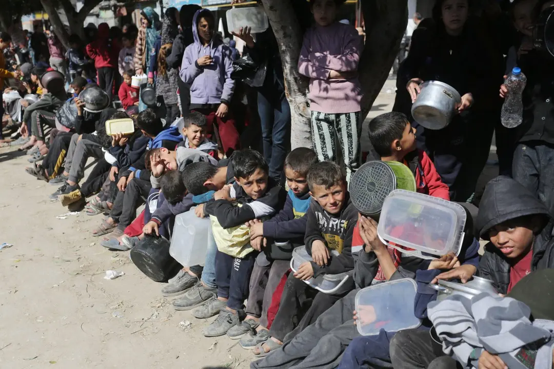 Niños en Gaza