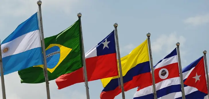 Bandereas latinoamericanas