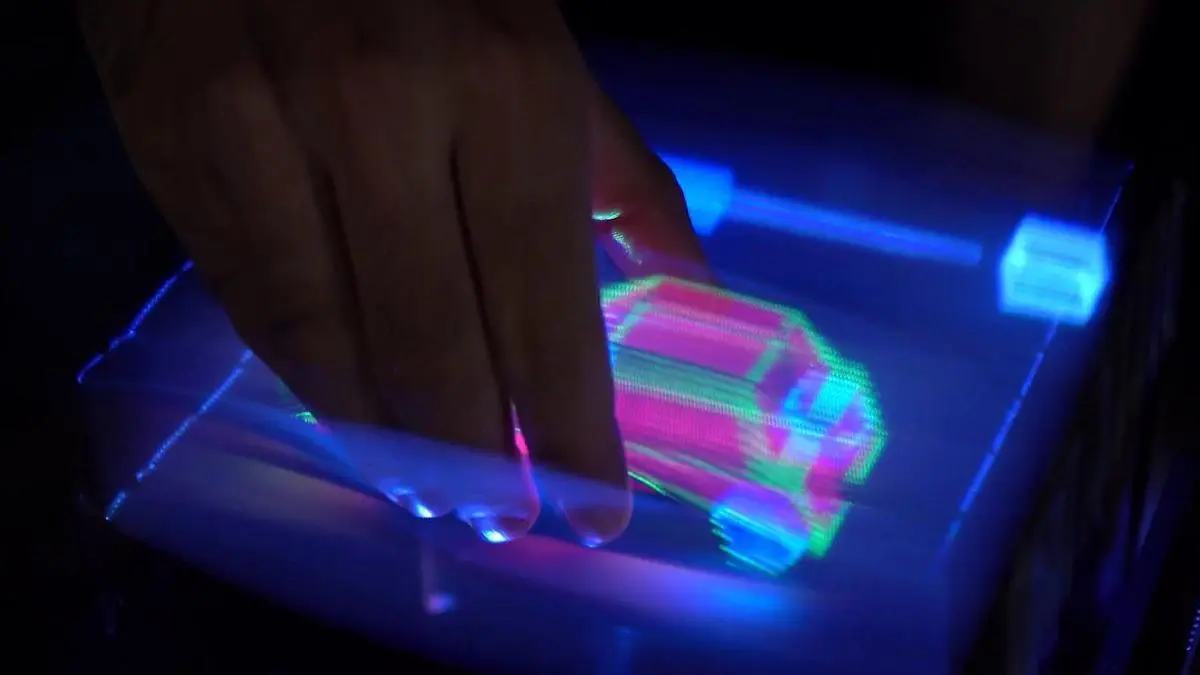 Tecnología de holograma 3D