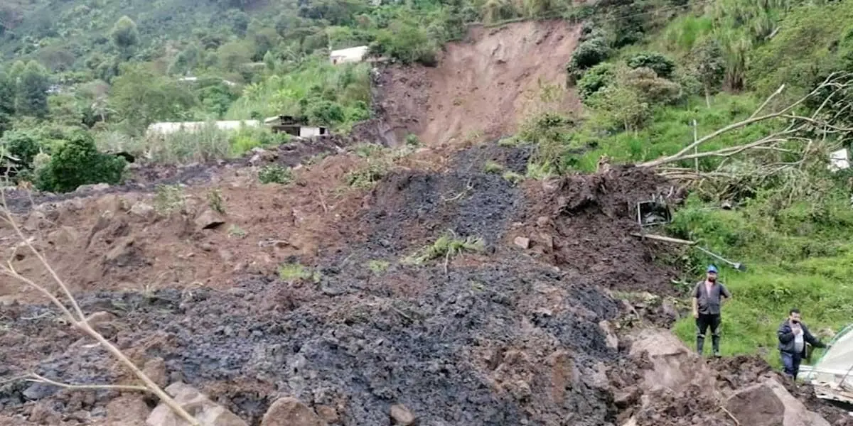 Deslizamiento en Antioquia