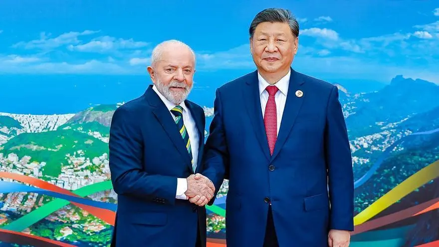 Presidente de Brasil y Presidente de China