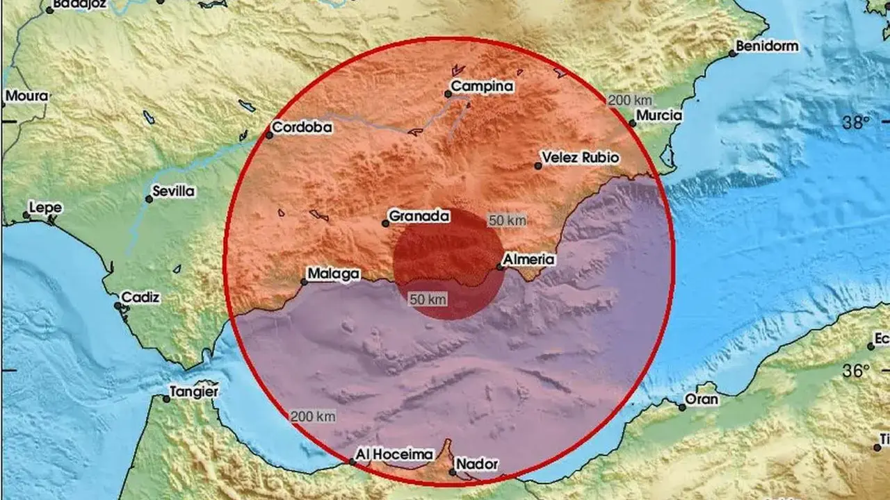 Sismo en España