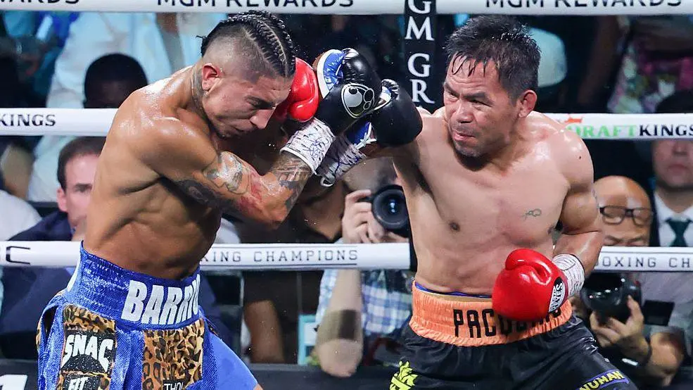 Pelea en la MGM Grand Garden Arena