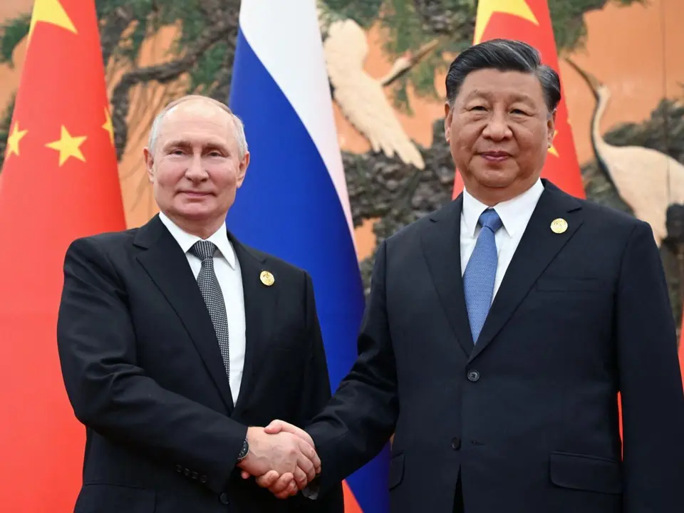 Presidente de Rusia y de China