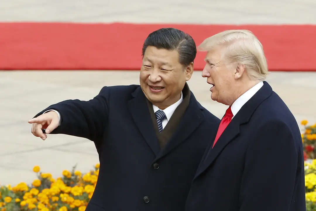 Presidente de China y de Estados Unidos