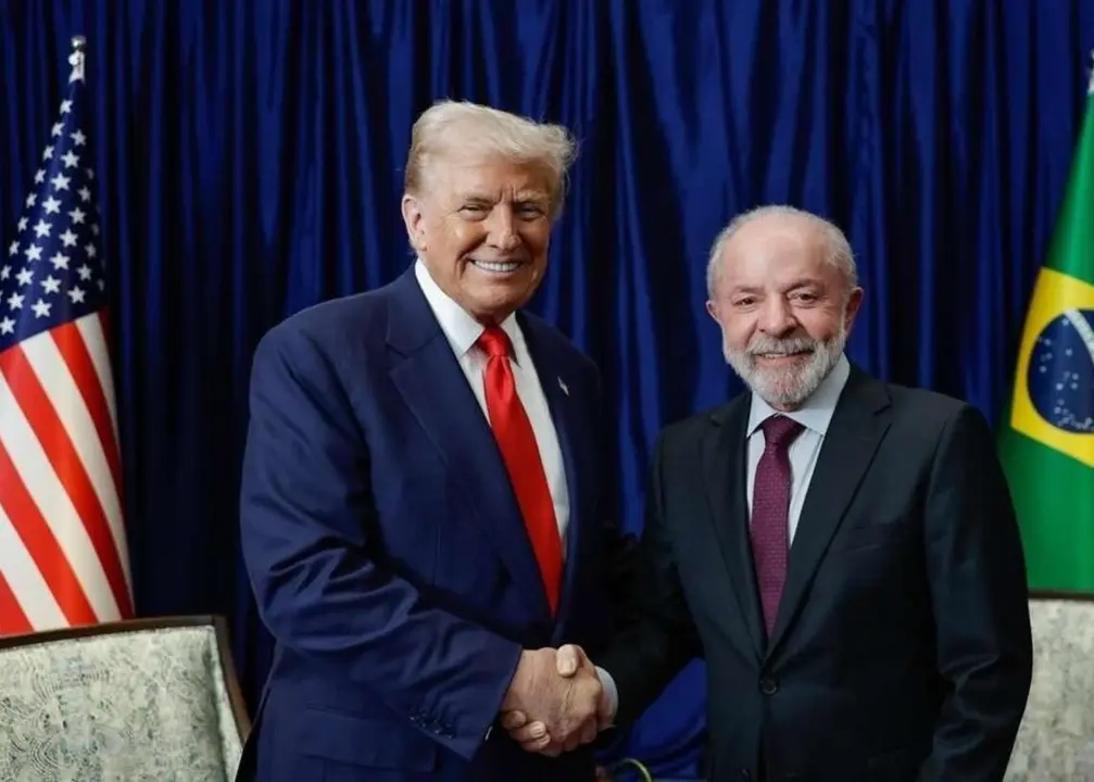 Donald Trump y Lula Da Silva