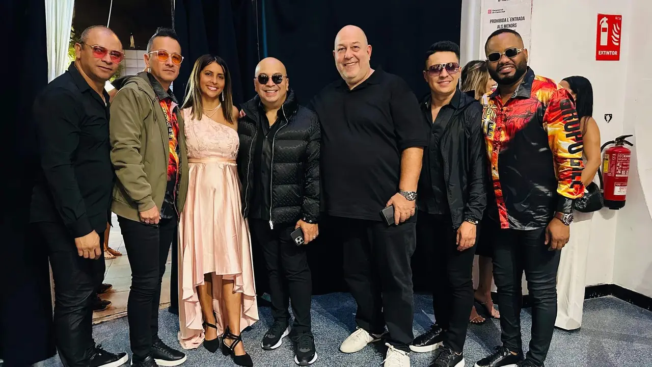 Grupo Galé en Latin Palace de Barcelona (Foto de Ysaias Gonzalez/NL)