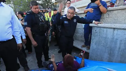 Desalojo de migrantes