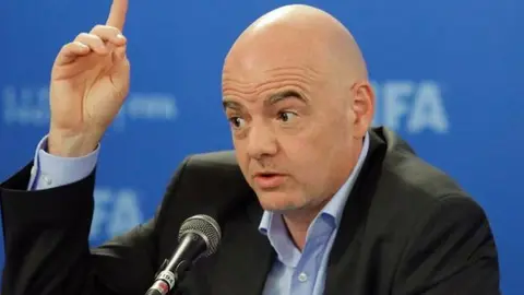 Infantino. FiFA