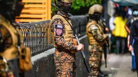 Agentes de seguridad de El Salvador/Primicias24
