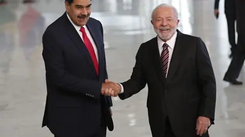 Nicolás Maduro Y Luiz Inácio Lula Da Silva/El Nacional