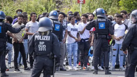 Manifestación en Alemania