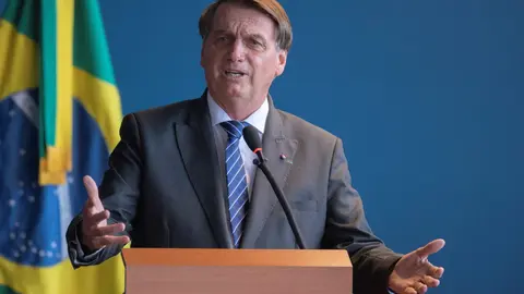 El presidente de Brasil, Jair Bolsonaro, en una fotografía de archivo. EFE/Joedson Alves