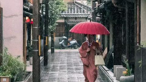 Lluvias en Japón