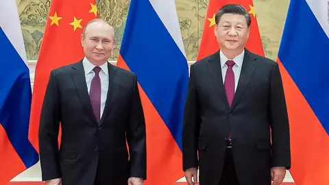 Vladímir Putin y Xi Jinping