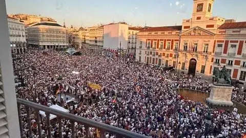 Venezolanos en Madrid / X