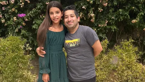 Mariuxy Ruiz y su padre