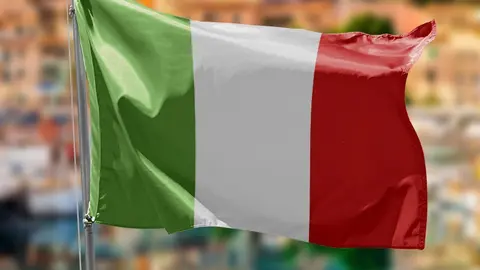 Bandera de Italia
