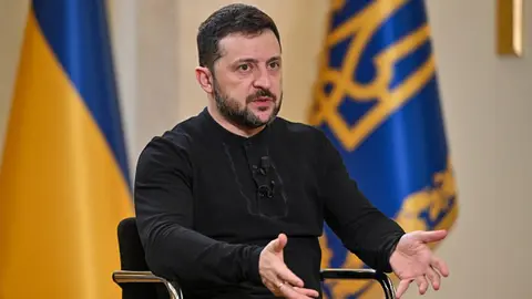 Presidente de Ucrania Volodimir Zelenski