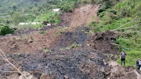 Deslizamiento en Antioquia