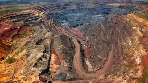 Yacimiento de tierras raras en China