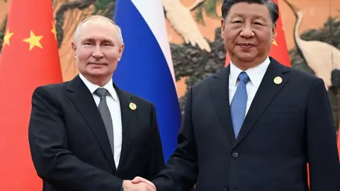 Presidente de Rusia y de China