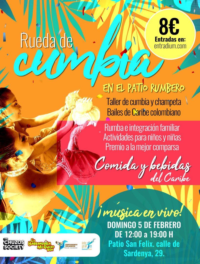 ¡No te pierdas la fiesta del caribe colombiano en Barcelona!