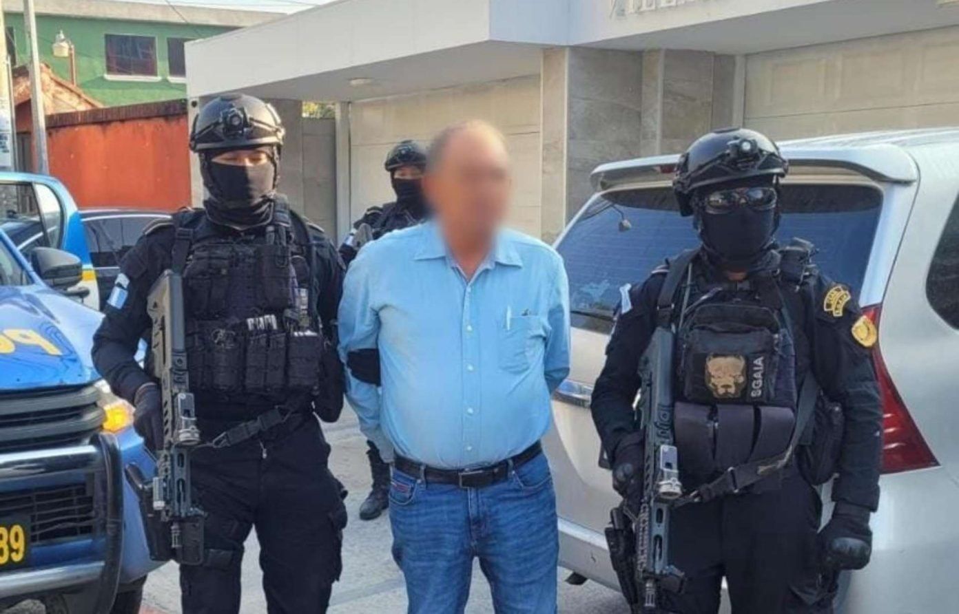 En Guatemala han capturado a ciudadano mexicano por cargos de narcotráfico