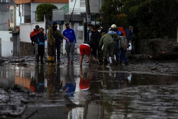 ¡Último Minuto! Las lluvias han causado en Ecuador más de 23.000 afectados