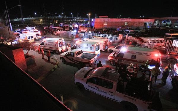 Ocurrió un incendio que provocó la muerte de 39 migrantes en Ciudad Juárez
