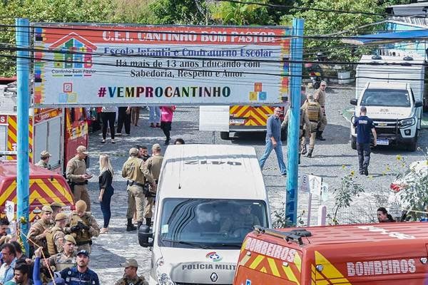 ¡En Brasil! Un hombre con arma blanca asesina a cuatro niños en una guardería