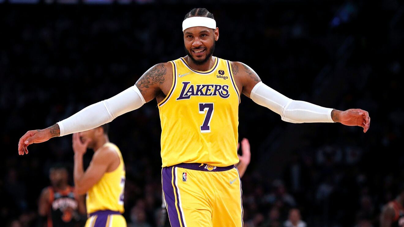 Carmelo Anthony comunica su retiro de la NBA