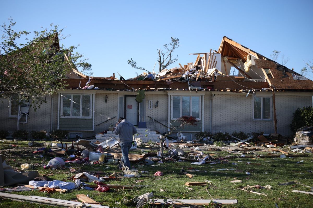 EE.UU: Declaran estado de emergencia tras el paso de un tornado