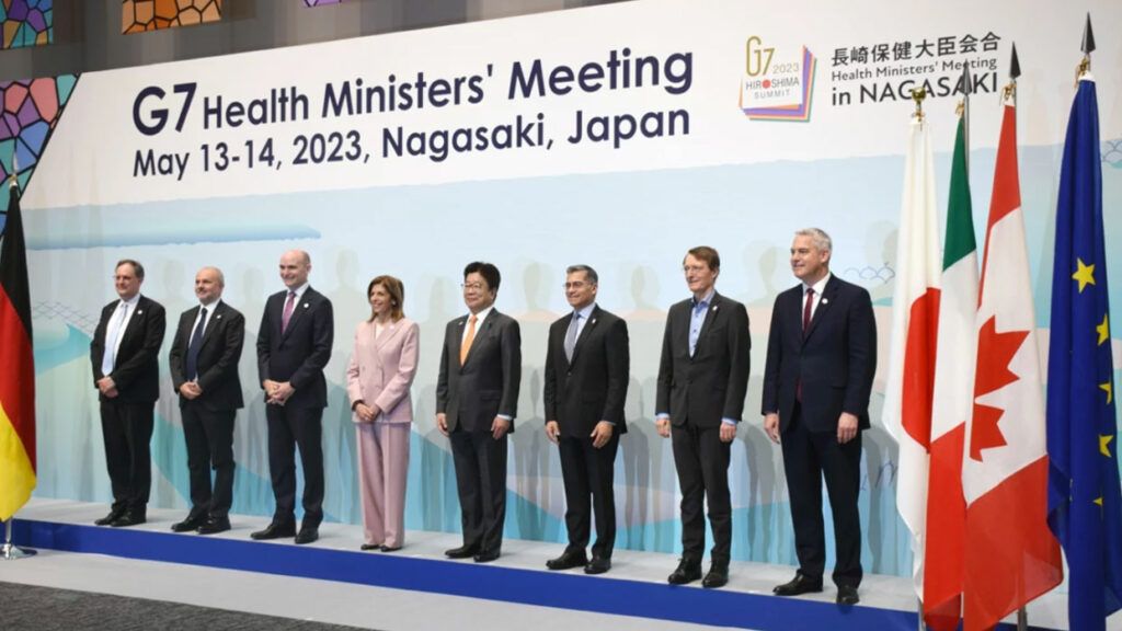 Ministros de Salud del G7 exigen una justa distribución de vacunas para próximas pandemias