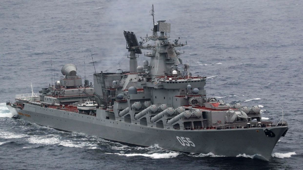 Un buque de guerra de las Fuerzas Navales de Ucrania fue destruido por Rusia