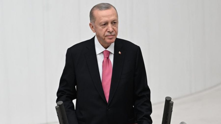 Erdogan asume la presidencia de Turquía en medio de una ceremonia con representantes de 78 países