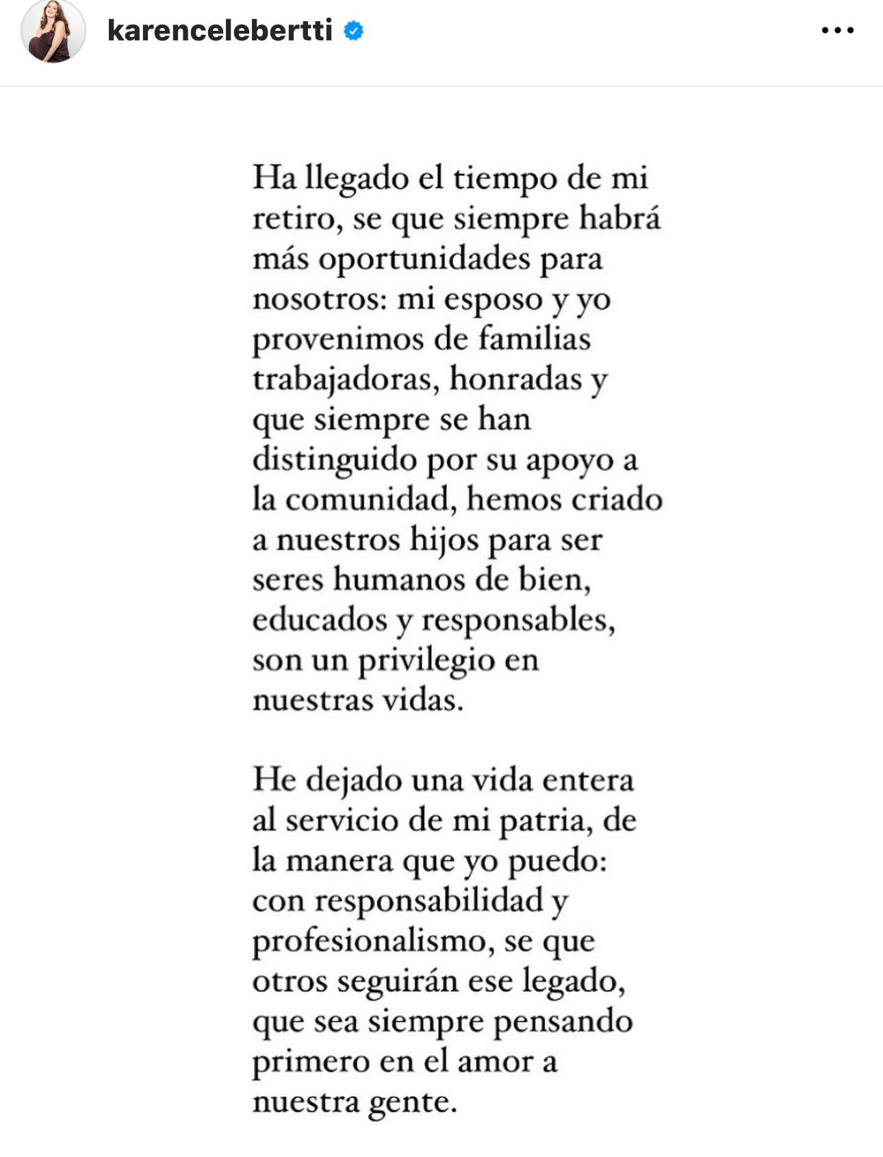 Comunicado
