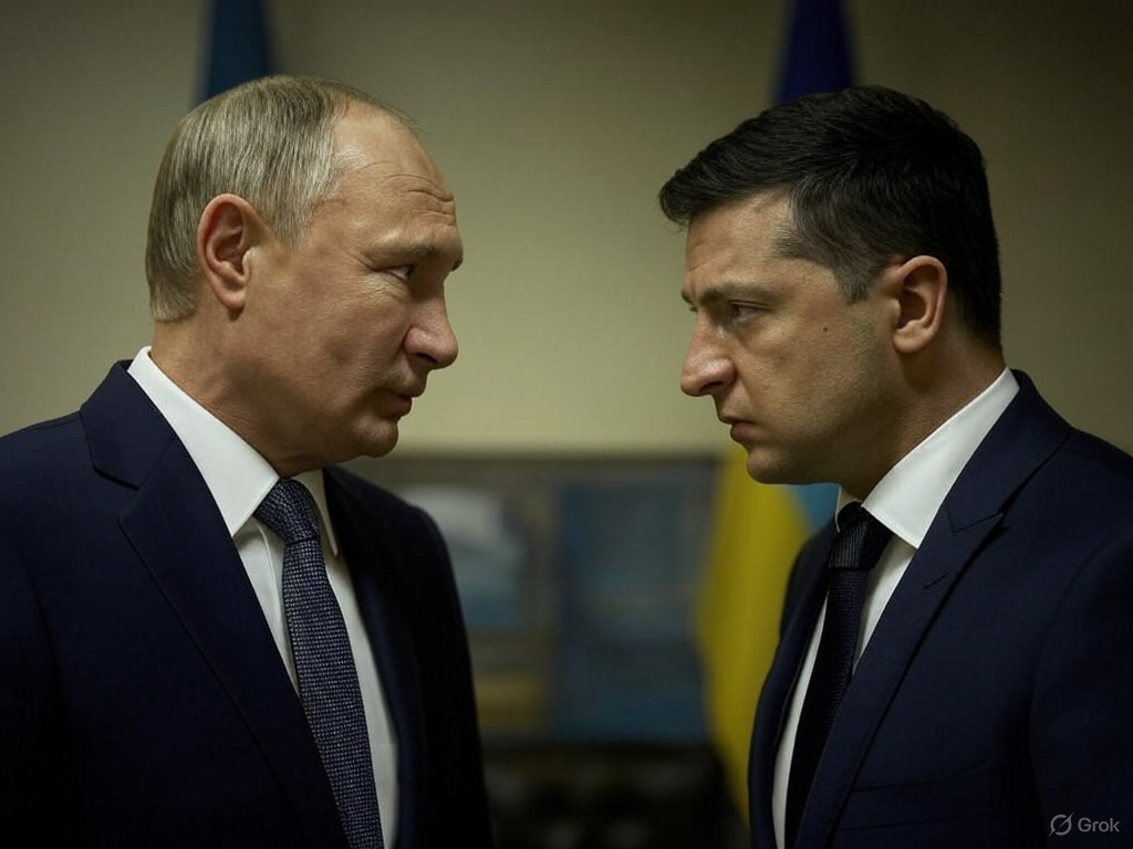 Zelensky acepta reunirse con Putin en Turquía el jueves tras rechazar Rusia alto el fuego