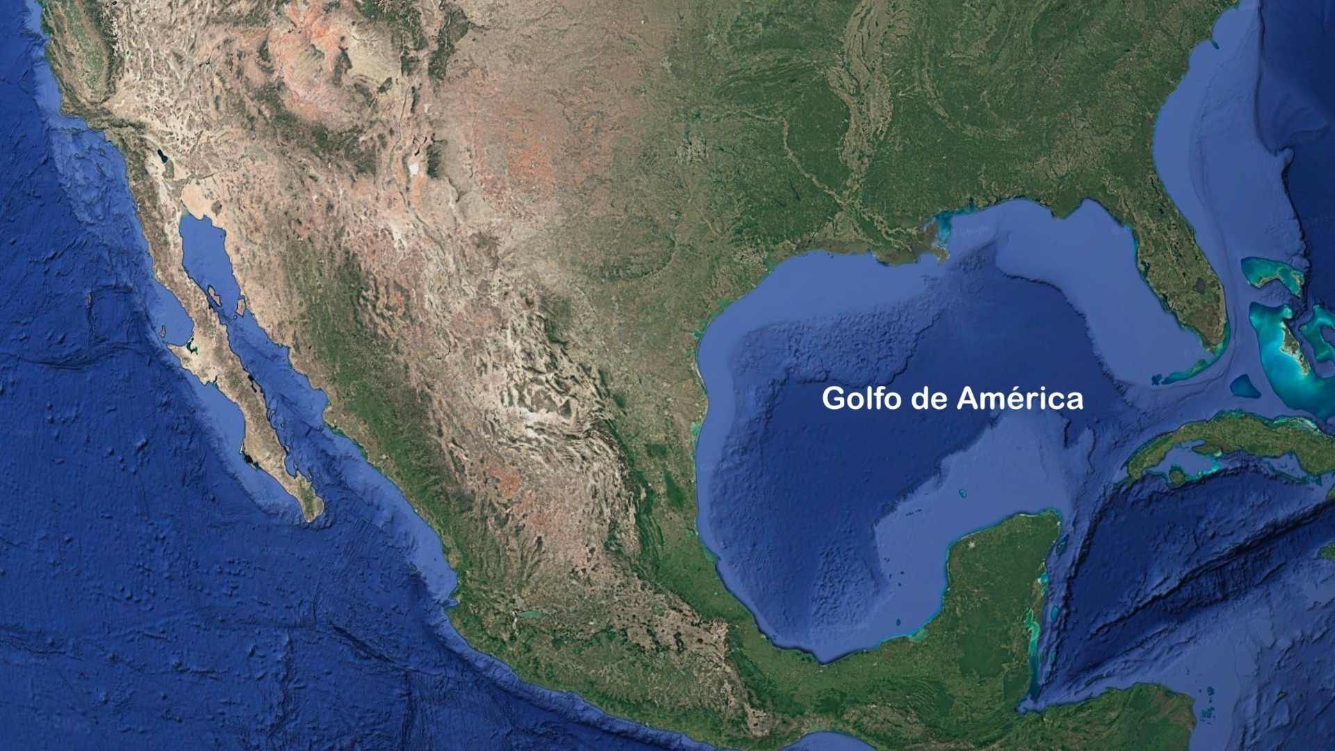 México demanda a Google por cambiar el nombre del Golfo de México a