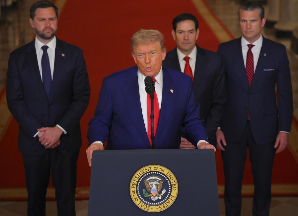 Trump admite tres bajas de EE.UU. y prevé más en ofensiva con Israel a Irán